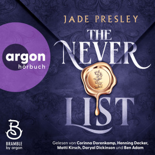 Jade Presley: The Never List - Die Legenden des Chaos, Band 1 (Ungekürzte Lesung)