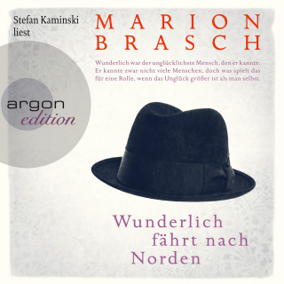Marion Brasch: Wunderlich fährt nach Norden (Ungekürzte Fassung)