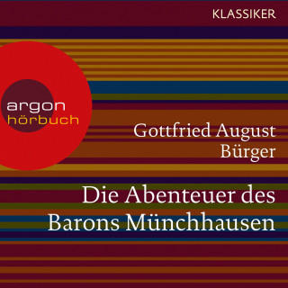 Gottfried August Bürger: Die Abenteuer des Barons Münchhausen (Ungekürzte Lesung)