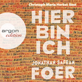 Jonathan Safran Foer: Hier bin ich (Gekürzte Lesung)