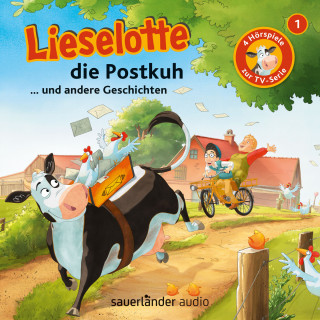 Alexander Steffensmeier, Fee Krämer: Lieselotte Filmhörspiele, Folge 1: Lieselotte die Postkuh (Vier Hörspiele)