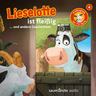 Alexander Steffensmeier, Fee Krämer: Lieselotte Filmhörspiele, Folge 4: Lieselotte ist fleißig (Vier Hörspiele)