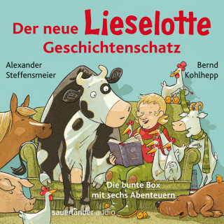 Alexander Steffensmeier: Der neue Lieselotte Geschichtenschatz - Die bunte Box mit sechs Abenteuern (Ungekürzte Lesung)