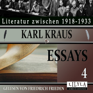 Karl Kraus: Essays 4