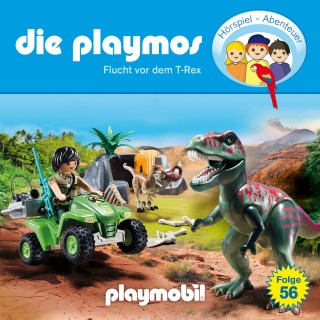 David Bredel, Florian Fickel: Die Playmos, Folge 56: Flucht vor dem T-Rex